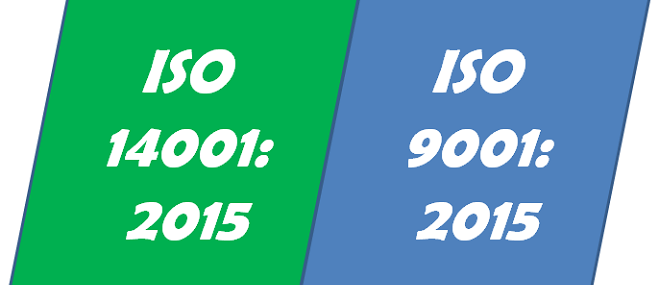 ISO 14001:2015 ISO 9001: 2015